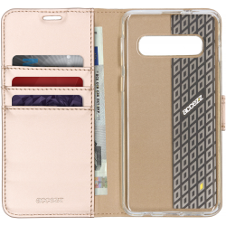 Accezz Booklet Wallet Galaxy S10 Goud